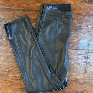 Gap Vegan Leather pants, size 10L